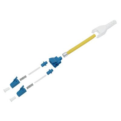 Durability Duplex LC Connector With Versatile Polishing LC Uniboot Type Fiber Optic Connector