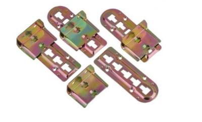 Durable Iron Bed Hinges Brackets, Metal Brackets For Wood Bed Frame