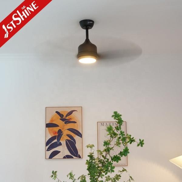 Ventilador de teto LED de comprimento de suspensão interior de 42 com alto fluxo de ar e iluminação ajustável