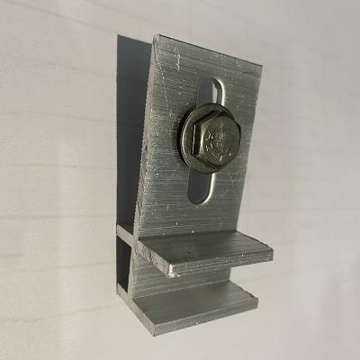 Embedded Function Aluminum Embedded Parts in Silver for Industrial Applications