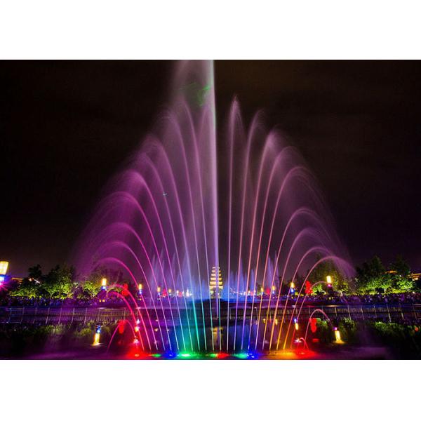 Commercial Stainless Steel 316 Music Dancing Fountain For Natural Sea Surface