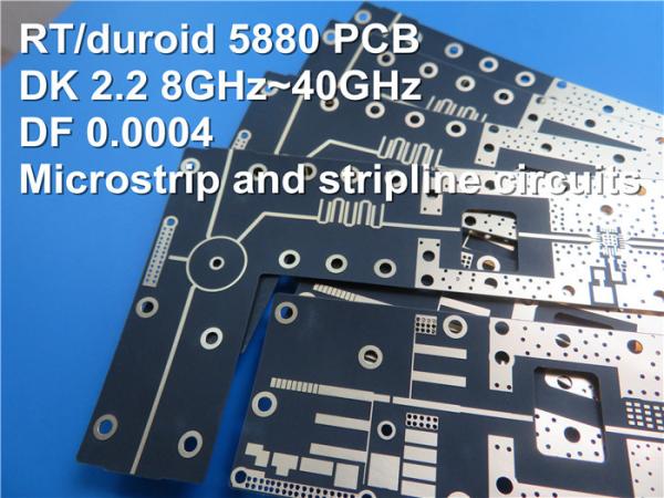 10mil RT/Duroid 5880 PCB 0.508mm Rogers PCB Board