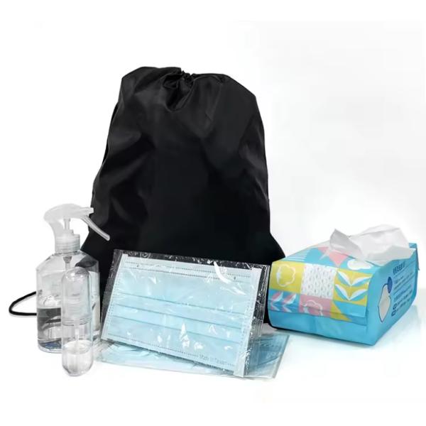 Waterproof Nylon Polyester Small Nylon Drawstring Bags Pouch Backpack Gymsack