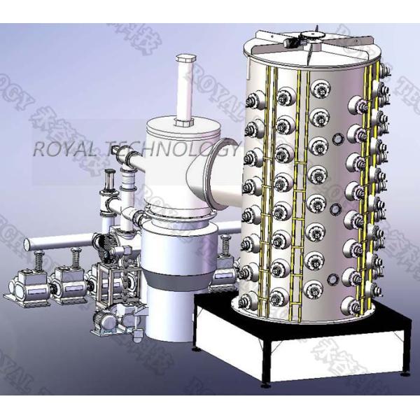Gold Tin Coating Equipment For Ceramic Tiles , Titanium Nitride Pvd Plating Machine
