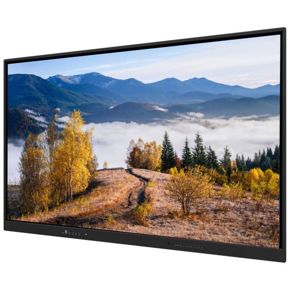 Интерактивный сенсорный монитор 86 дюймов Android 13 4+32G 50 сенсорных точек Дисплей с подсветкой на доске для школьного офиса