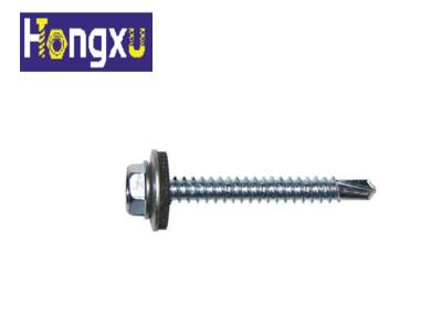 Indented Hex Washer Head Chipboard Wood Screws Self Drilling Screw C -1022 Steel