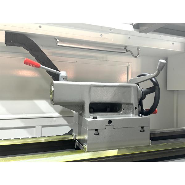 SMTCL Large CNC Lathe CAK63200 furo de fuso 104mm Metal pesado horizontal de cama plana CNC Lathe