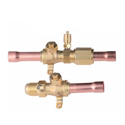 Refrigeration Hand Valve For CFC HCFC HFC Refrigerants With No Leakage
