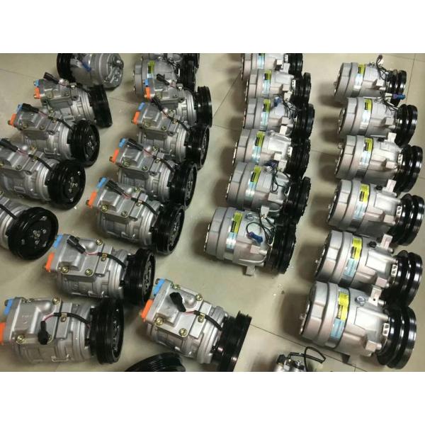 Compresor A/C de 24 V para excavadora Hitachi ZAX200-3