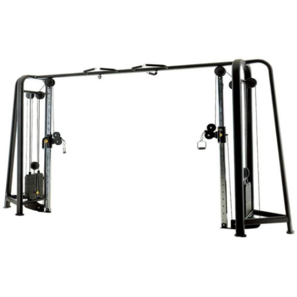 Multi-functional Training Rack Cable Crossover Fitness Machine with 80kg*2 Weight Stack