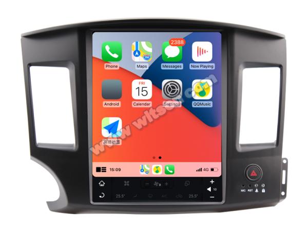 9Écran.7  Tesla Écran Android vertical Pour Mitsubishi Lancer 2 2007 -2016 Multimédia de voiture Stéréo GPS Lecteur de jeu de voiture
