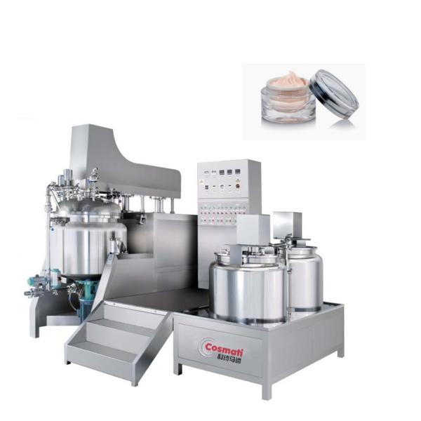 Toothpaste Making Machine Vacuum Emulsifier High Shear Homogenizer Equipment