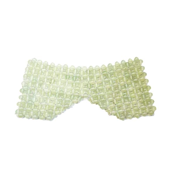100% Natural Jade Stone Handmade Massage Eye Cover for Cooling and Soothing Tired Eyes