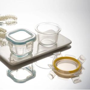 IKOO 120ml 130ml 160ml Glass Baby Food Container Mini Glass Food Container with