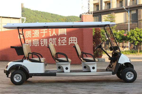 4 Wheel Custom Color 6 Passenger Golf Electric Cart Powered By Lead Acid Batteries
