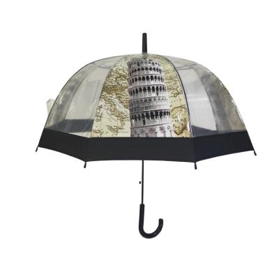 Le dôme forment le parapluie clair de POE avec l'impression de paysage
