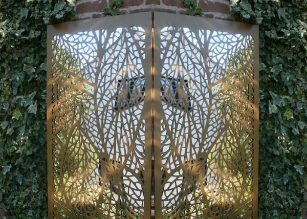 Rectangular / Square Stainless Steel Decorative Panels Various Material Available