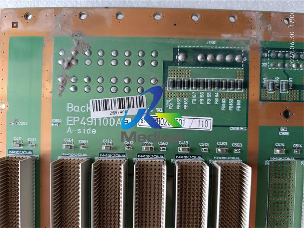 Aloka  ALPHA 5/ALPHA 10 Backplane Board EP491100AB Ultrasound Accessories