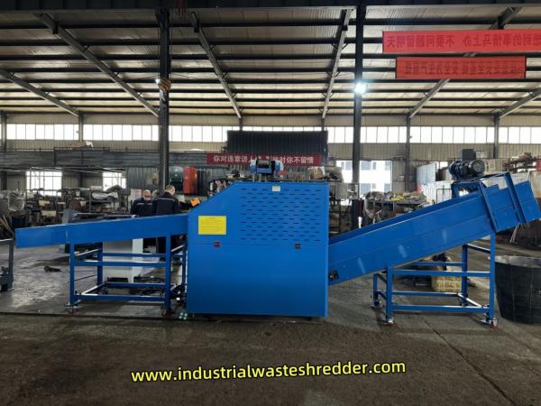 Plastic Films Shredder Grinder OPPS BOPP FOILS Crusher With Rotary Blades Cutter Large Capacity
