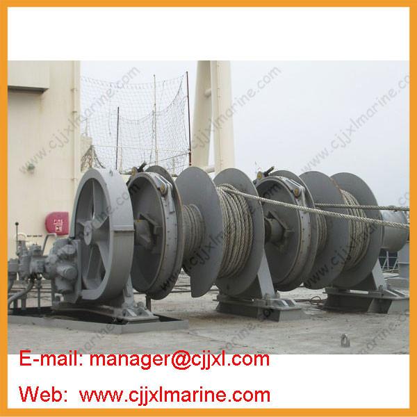 Symmetrical Type Hydraulic Engineering Ship Winch
