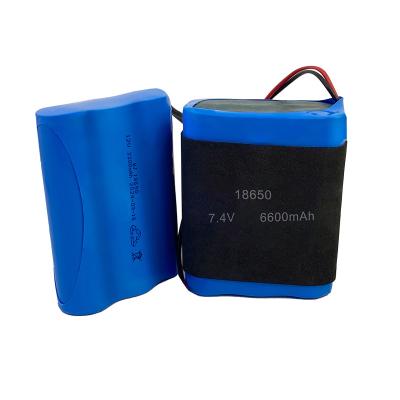 6600mah 2S1P 18650 Bateria 3.7V 7.4v 14.8V 18650 3S1P Bateria