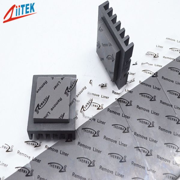 RoHS Ompliant Custom Thickness And Shape Extremely Soft Thermal Pads For Solar Photovoltaic Panel
