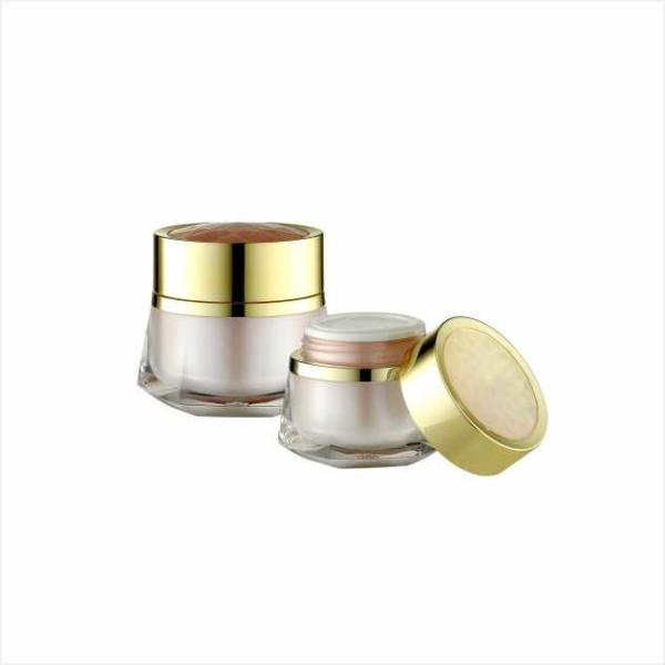 Cuidados Pessoais Industriais Creme Facial Vazio Branco Acrílico Com Fechadura 30g 50g Luxo