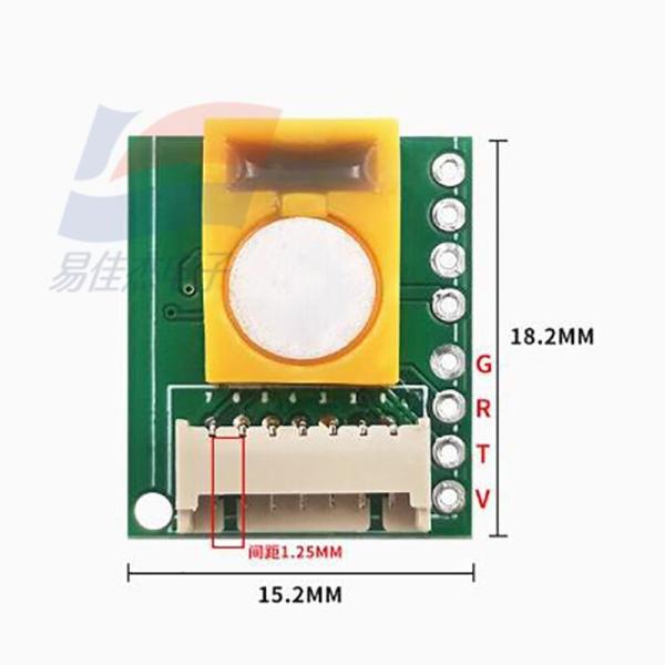 YJJ SC03-C2H5OH Módulo de sensor de detección de alcohol no calibrado utilizado para instrumentos de detección de gas etanol
