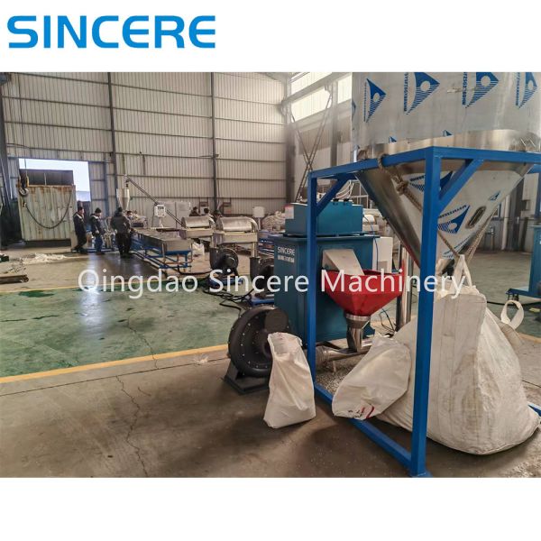 Plastic Granulator Line Recycling Pelleting Equipment Pulverizer