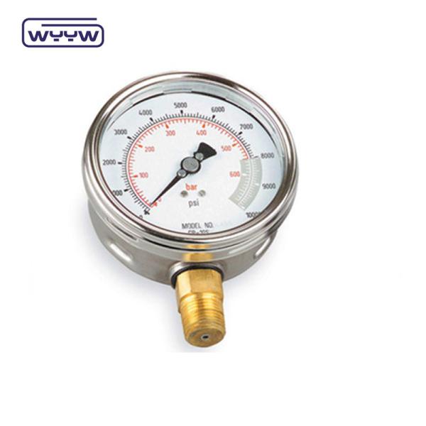Pneumatic Air Compressor Manometer Oil Pressure Gauge