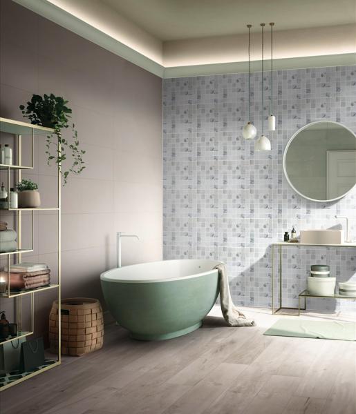 Stylish 300x300mm Natural Stone Mosaic For Living Room and Balcony