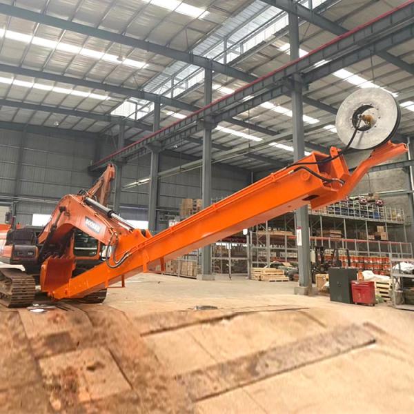 Рука 14m ковша экскаватора KOMATSU телескопичная, рука достигаемости экскаватора Q960 Q355B телескопичная длинная для продажи