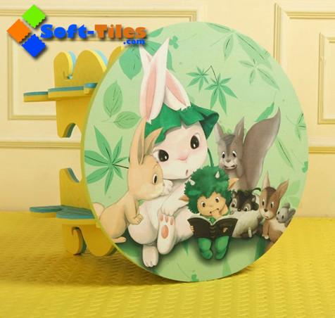 As crianças EN71 espumam cadeira da espuma das crianças de Toy Kids Eva mais fácil montar