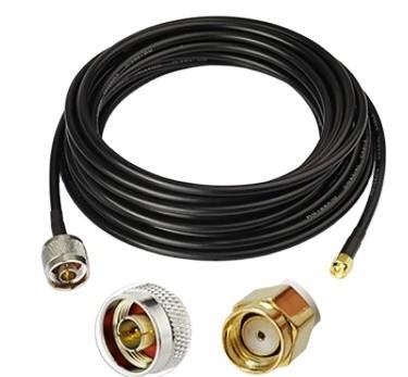 Cabo de RF de 3000 mm para Antenna de Fibra de Hélium N Feminino para RP SMB Extension Cable
