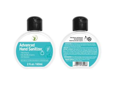Antibacterial Hand Sanitizer Gel 60ml 500ml 70% Stainless Steel Automatic Soap Dispense