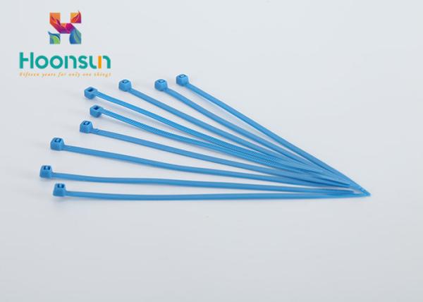 Cable Gland Plastic Accessories Colored Self - Locking Head Nylon Tie CE Certification