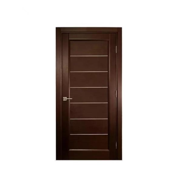 Room Design Modern Interior Wooden Door , CE MDF Wooden Door