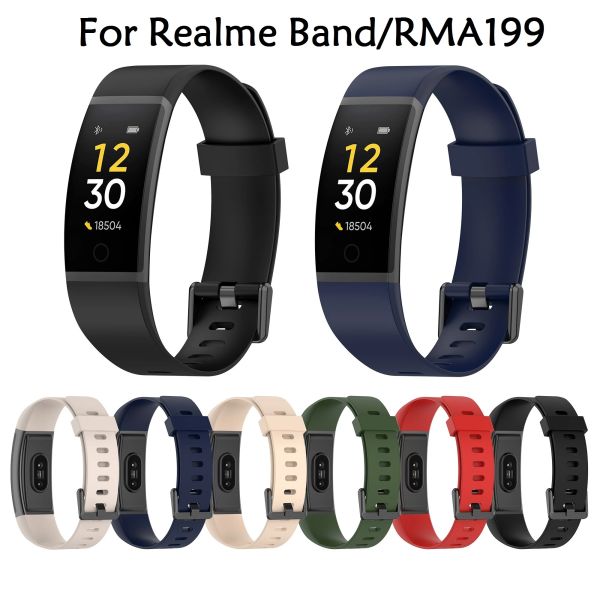 Suitable For RMA199 Sport TPE Watch Strap · Elegant Pink And White