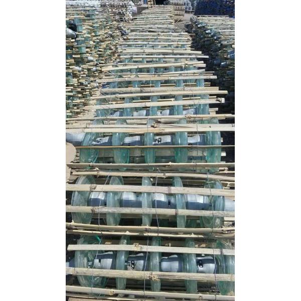 Uzbekistan Market U120BSP Toughened Glass Disc Suspension Insulator with ANSI Standard