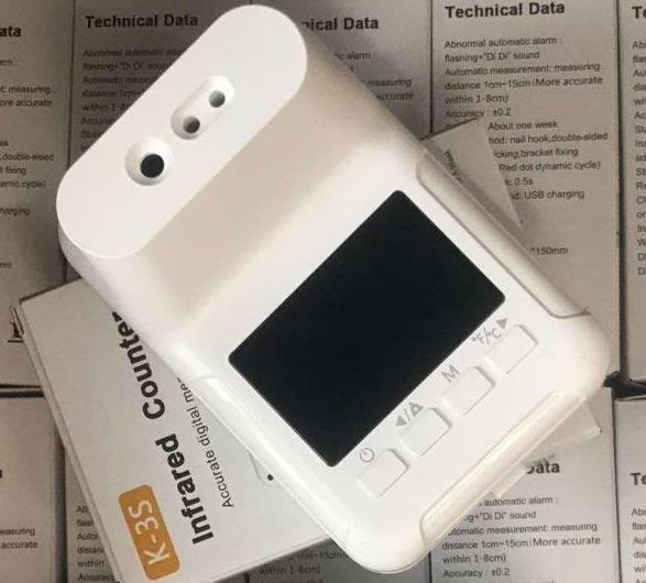 Wall Mounted Contactless K3 Infrared Scanner Thermometer