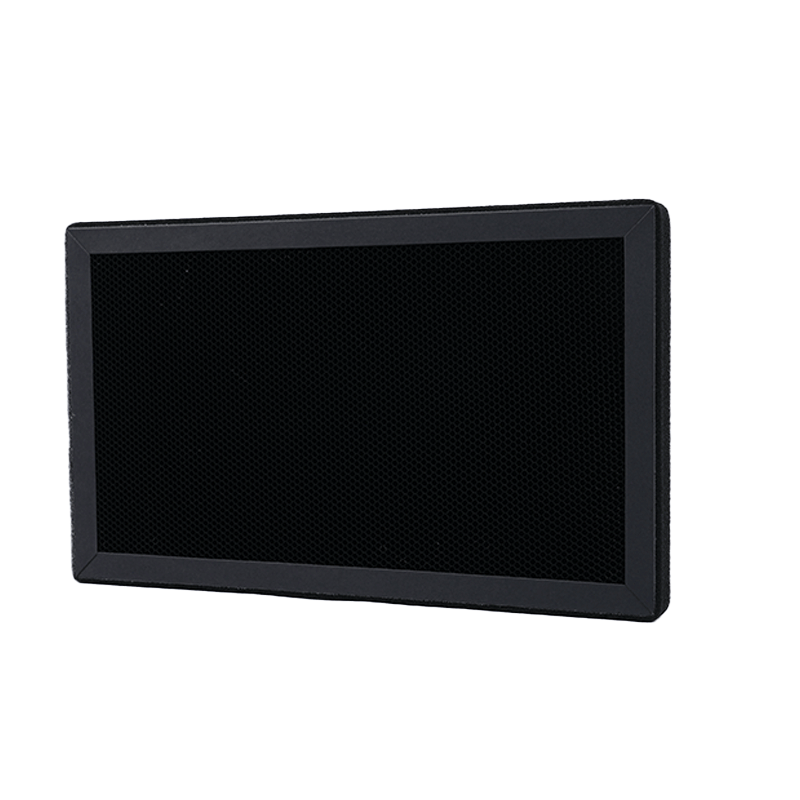 Custom Honeycomb Pocket Air Filter Black Mesh For Flow Hood