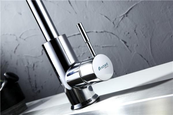 Basic Basin Stainless Steel Water Filter Faucet , 2 Holes Water Filter Purifier Faucet