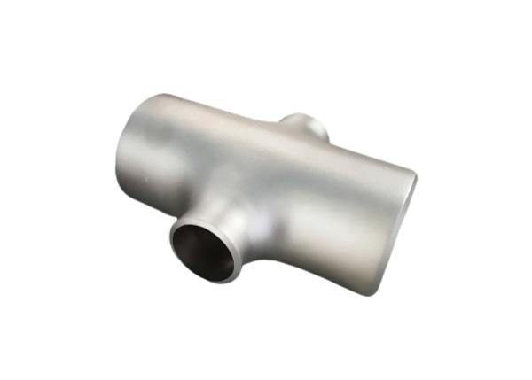 Raccord de tuyauterie en titane à souder bout à bout de haute qualité DN40*DN25*3mm GR2 - Croix réductrice