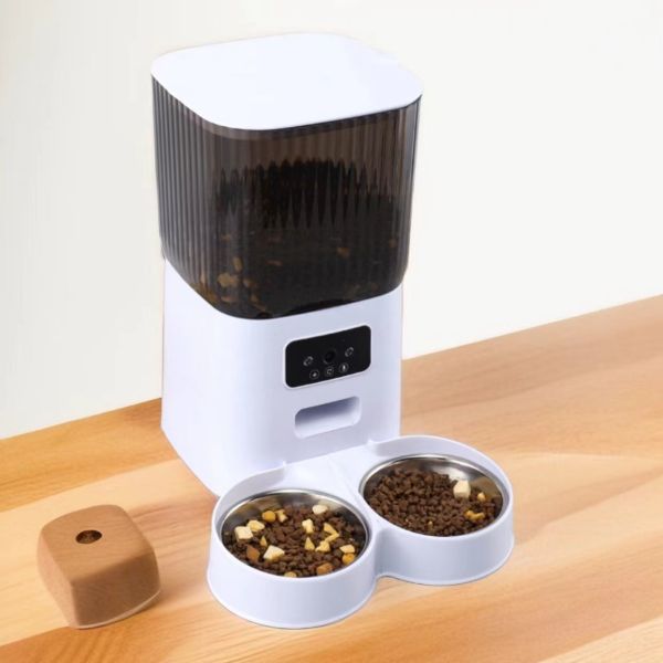 Smart Pet Feeder with Camera 1080P HD WiFi Automatic Cat Dog Food Dispenser