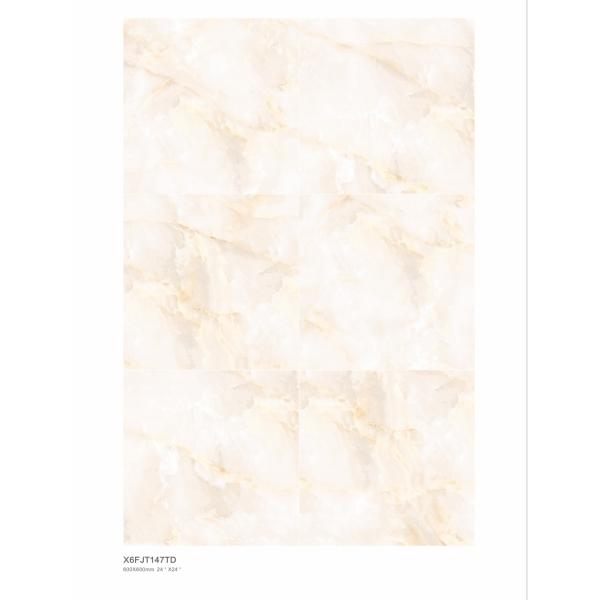 600*600mm Indoor Porcelain Tiles 4 Patterns And Scratch Resistance For Long Lasting