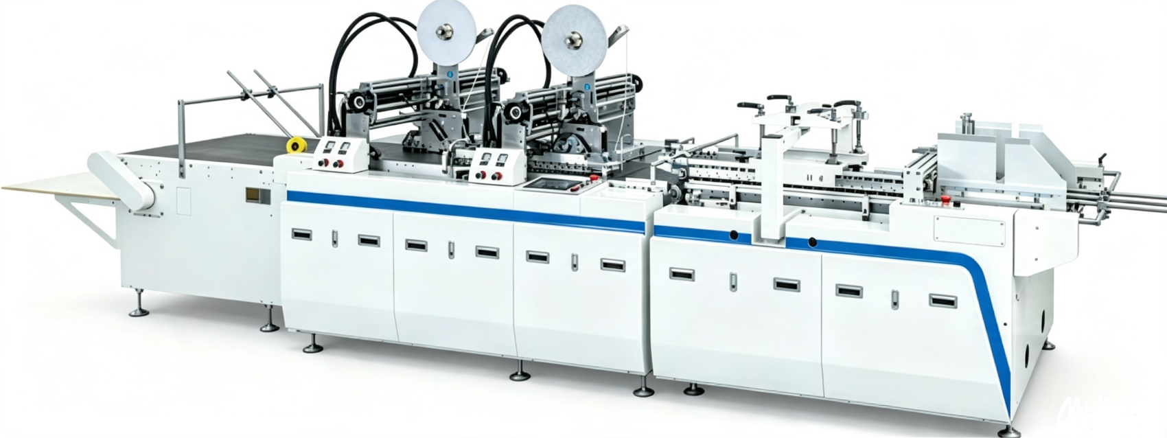 LY-800ACT-T Fully Automatic Double-Sided Tape Application Machine with Alignment Adjustment      Tape Applicator Machine    Tape Pasting Machine