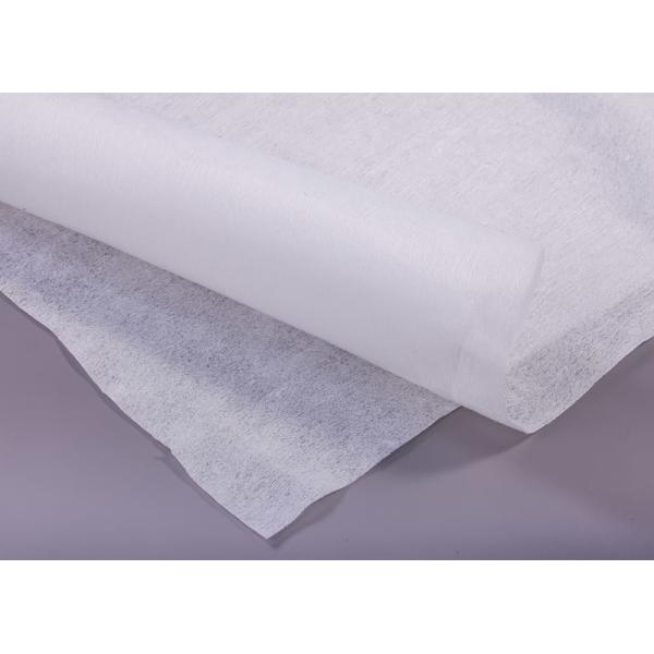 80g Spunlace Non Wovens Fabric For Dry Wipes Material Raw White