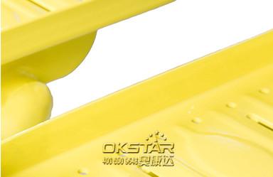 outdoor fitness equipments steel based zinc powder coating outdoor fitness equipment ski walkerOK-M01D