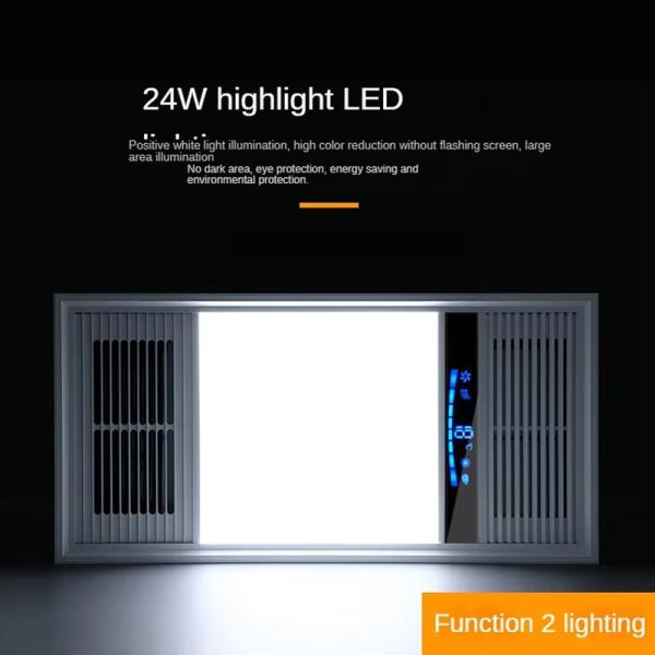 Portable Smart Bathroom Heater 5 In 1 Exhaust Fan Bathroom Light Heater