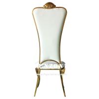 Haute chaise d'or arrière de banquet de Chair Elegant Wedding de jeunes mariés
